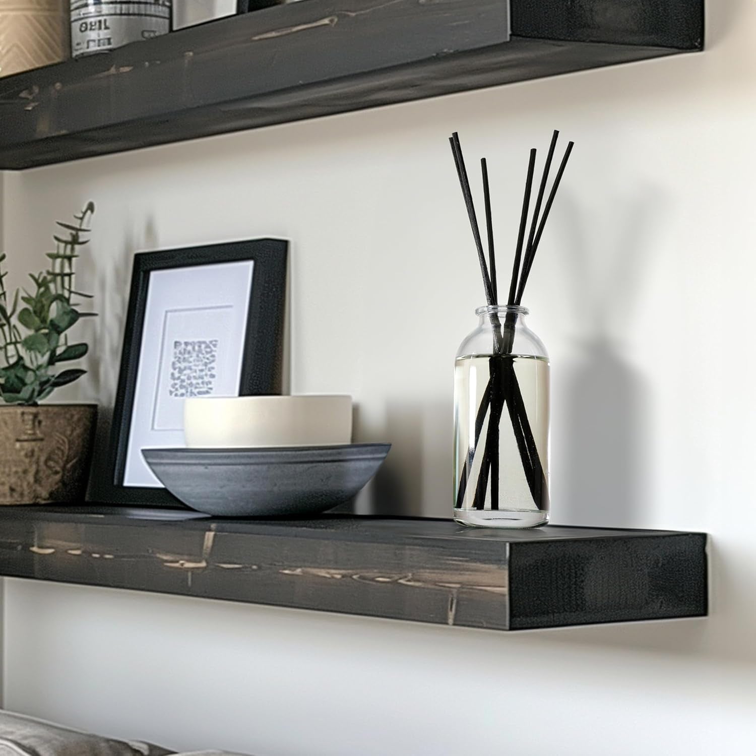 Cinnamon Vanilla Oil Reed Diffuser Set | Warm, Fresh Baked Cookies | Perfect Fall Scent! | Made W/Essential Oils | Great Kitchen Scent & Gift Idea | Eco-Friendly. Vegan.