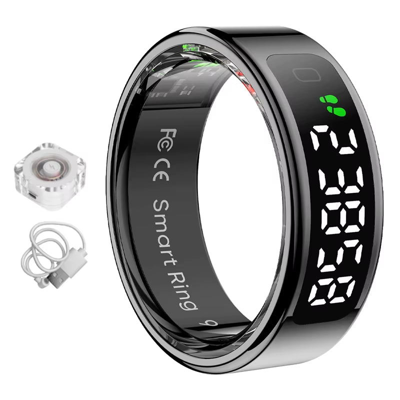 Qring R11 Smart Ring 2025 with Gesture Control Man Ring Smart Fitness Ring Waterproof Remote Control Electric Touches Ring