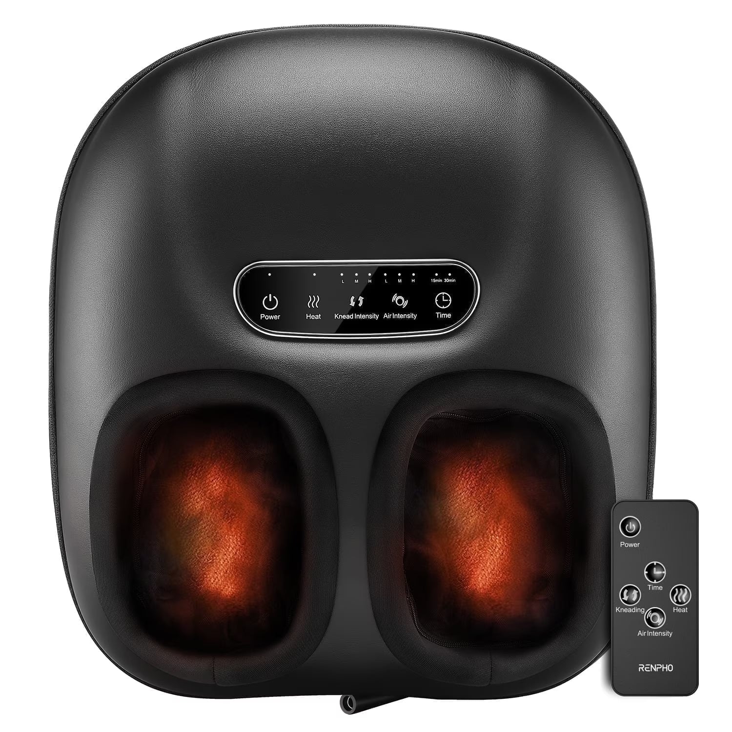 Shiatsu Foot Massager with Heat for Neuropathy Tired Foot Blood Circulation, FSA HSA Eligible,Black,Christmas Birthday Gifts for Mom Dad Men