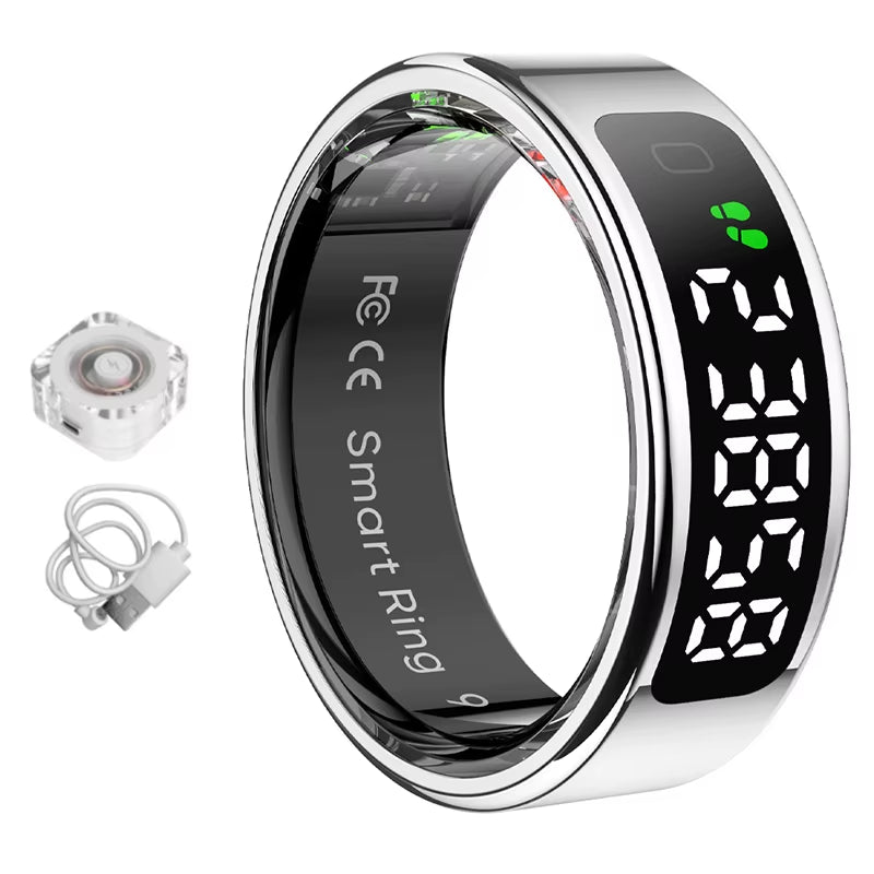Qring R11 Smart Ring 2025 with Gesture Control Man Ring Smart Fitness Ring Waterproof Remote Control Electric Touches Ring