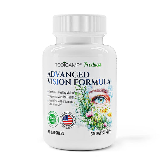 Macular Support Eye Health Vitamins & Vision Supplements Lutein 400Mg Zeaxanthin 10Mg Eyebright Herb Lycopene Supplement & Bilberry Supplement for Eyes Eye Vitamins for Seniors & Adults