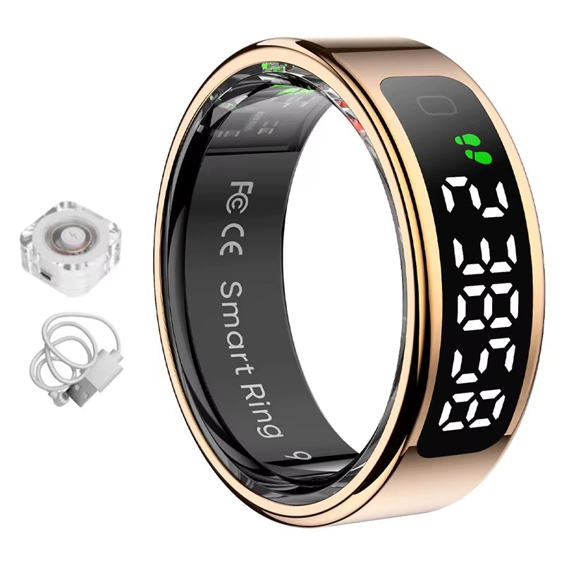 Qring R11 Smart Ring 2025 with Gesture Control Man Ring Smart Fitness Ring Waterproof Remote Control Electric Touches Ring